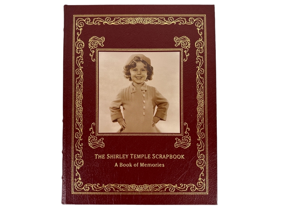 Signed Leather-Bound Hardcover Easton Press Book The Shirley Temple Scrapbook A Book Of Memories Personally Signed By Shirley Temple Black With Additional Certificate Of Authenticity Signed By Shirley Temple 2002 [Photo 3]