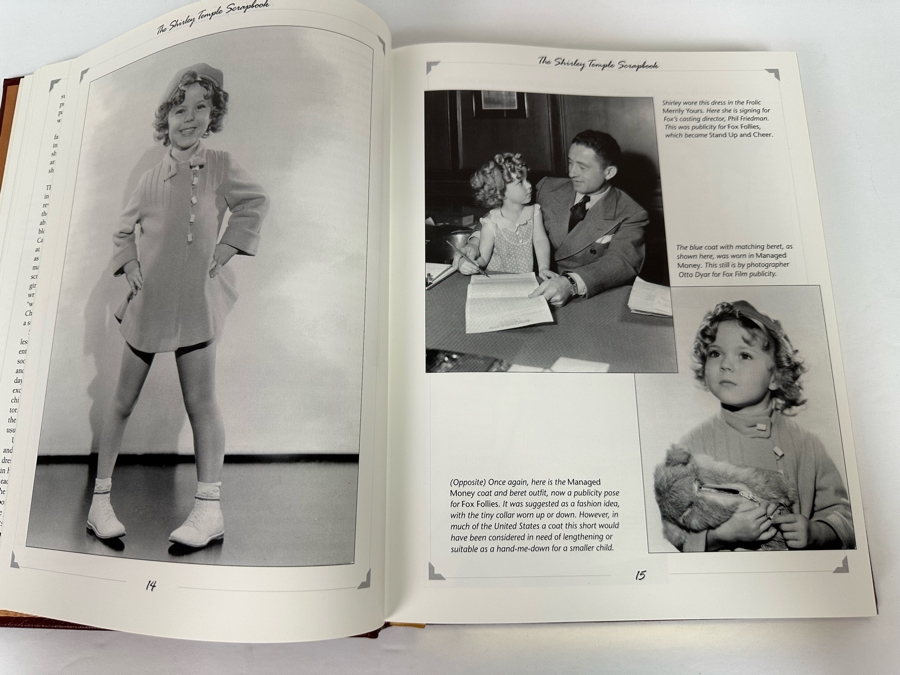 Signed Leather-Bound Hardcover Easton Press Book The Shirley Temple Scrapbook A Book Of Memories Personally Signed By Shirley Temple Black With Additional Certificate Of Authenticity Signed By Shirley Temple 2002 [Photo 16]