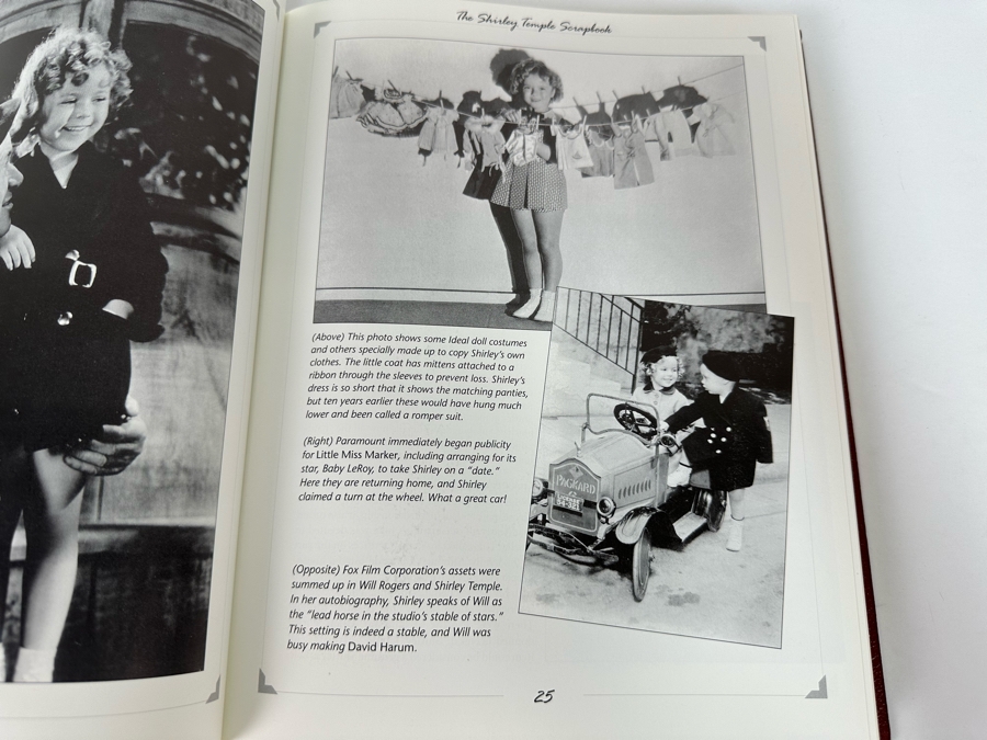 Signed Leather-Bound Hardcover Easton Press Book The Shirley Temple Scrapbook A Book Of Memories Personally Signed By Shirley Temple Black With Additional Certificate Of Authenticity Signed By Shirley Temple 2002 [Photo 21]