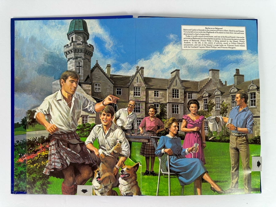 First English Edition Pop-Up Book 1984 The Royal Family Pop-Up Book By Patrick Montague-Smith [Photo 3]