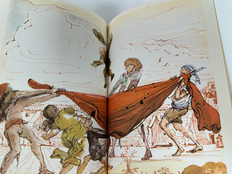 First Edition Hardcover Book Don Quixote De La Mancha Illustrated By Salvador Dali Abbeville Press 1979 [Photo 12]