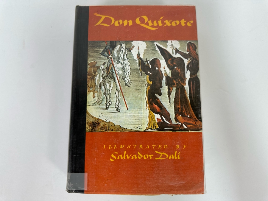 First Edition Hardcover Book Don Quixote De La Mancha Illustrated By Salvador Dali Abbeville Press 1979 [Photo 2]