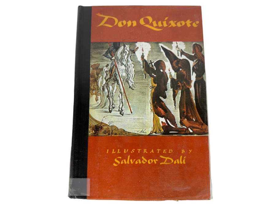 First Edition Hardcover Book Don Quixote De La Mancha Illustrated By Salvador Dali Abbeville Press 1979 [Photo 1]