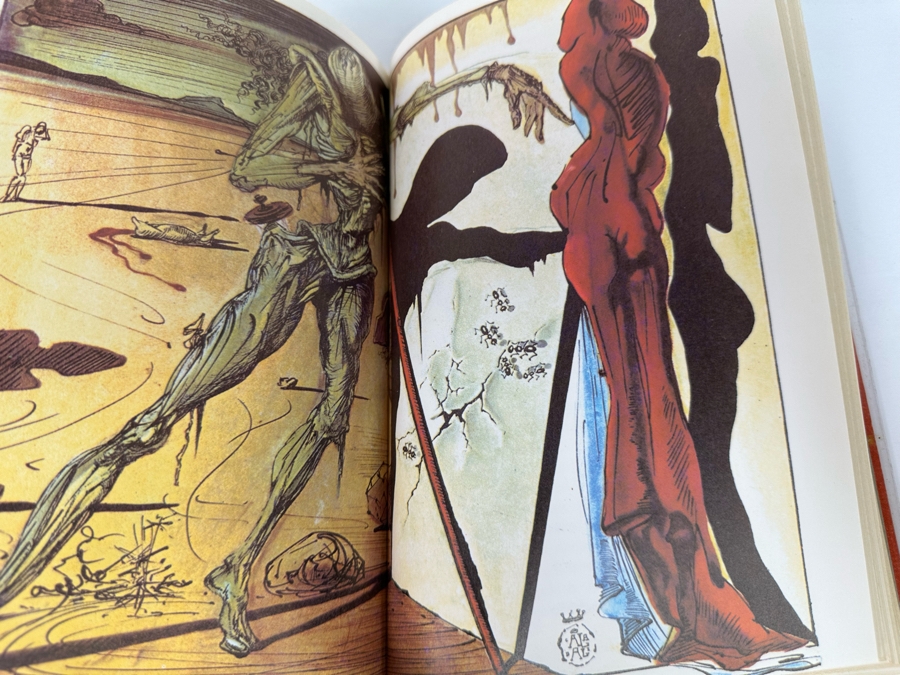 First Edition Hardcover Book Don Quixote De La Mancha Illustrated By Salvador Dali Abbeville Press 1979 [Photo 9]