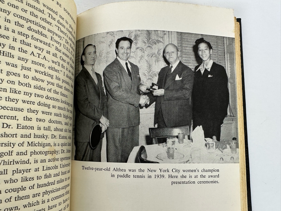 Signed First Edition Hardcover Book I Always Wanted To Be Somebody Signed By Althea Gibson (1927-2003) - American Tennis Player & Pro Golfer - First African American To Win A Tennis Grand Slam Title [Photo 15]