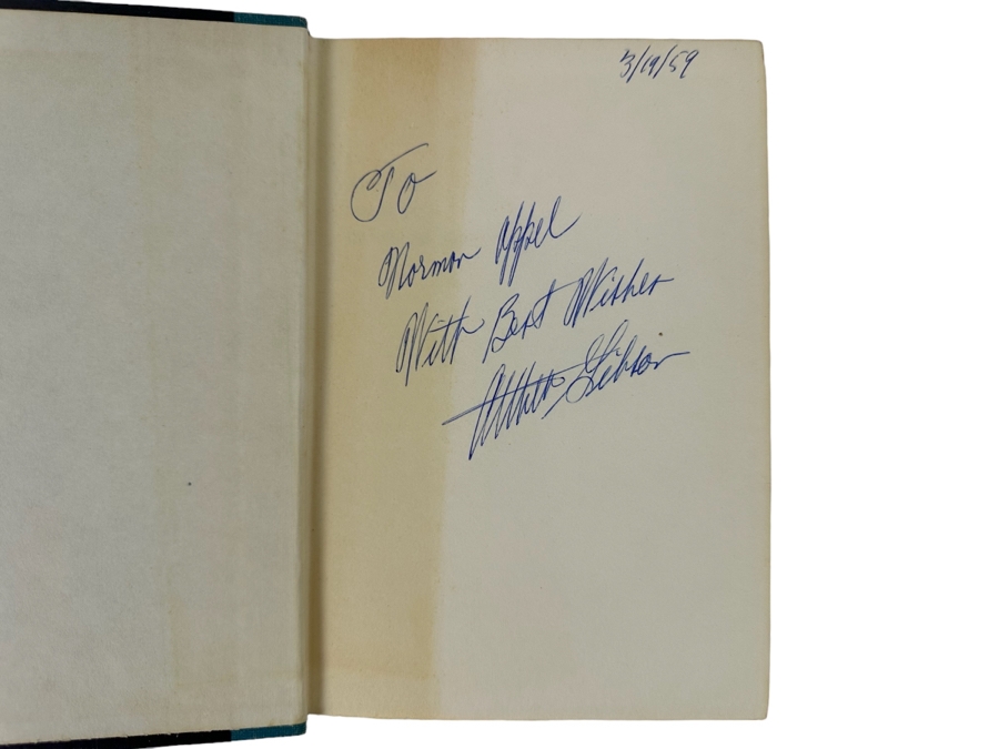 Signed First Edition Hardcover Book I Always Wanted To Be Somebody Signed By Althea Gibson (1927-2003) - American Tennis Player & Pro Golfer - First African American To Win A Tennis Grand Slam Title [Photo 4]