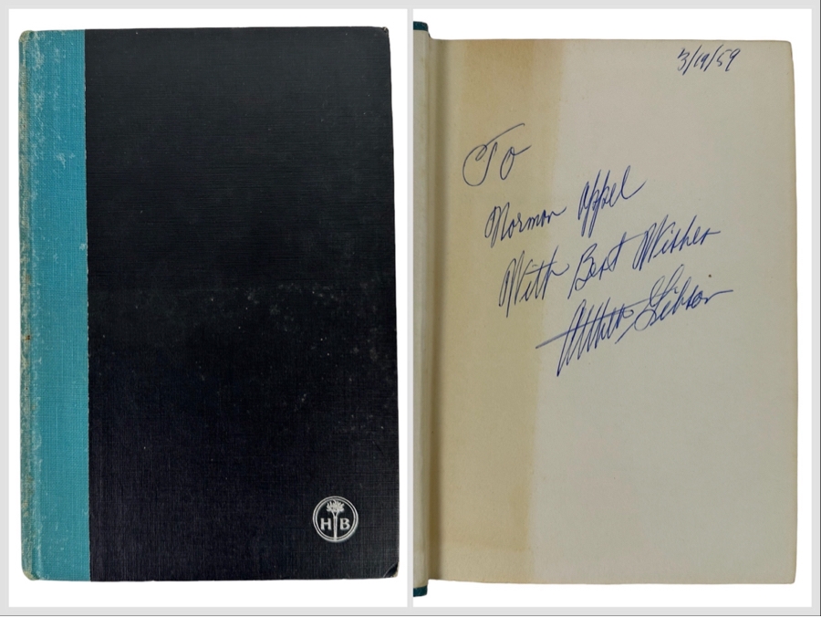 Signed First Edition Hardcover Book I Always Wanted To Be Somebody Signed By Althea Gibson (1927-2003) - American Tennis Player & Pro Golfer - First African American To Win A Tennis Grand Slam Title [Photo 2]