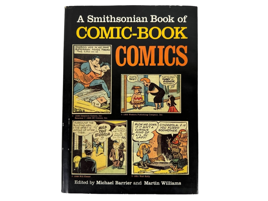 First Edition Hardcover Book A Smithsonian Book Of Comic-Book Comics 1981 [Photo 1]