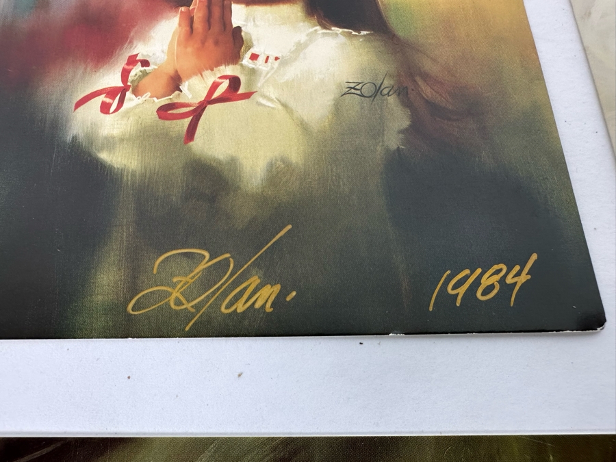 Donald Zolan (1937-2009, American) Seven Hand Signed Limited Edition Christmas Cards [Photo 5]