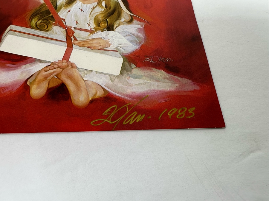 Donald Zolan (1937-2009, American) Seven Hand Signed Limited Edition Christmas Cards [Photo 18]