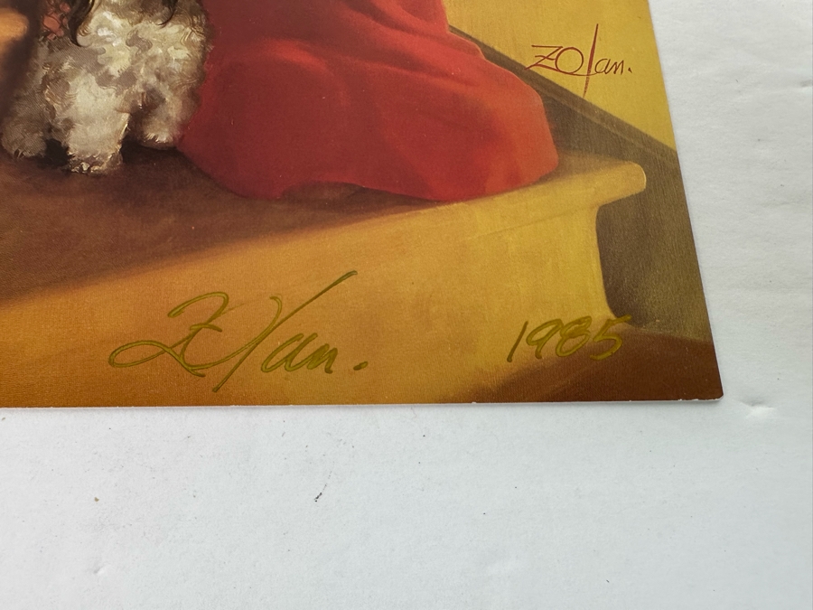 Donald Zolan (1937-2009, American) Seven Hand Signed Limited Edition Christmas Cards [Photo 16]