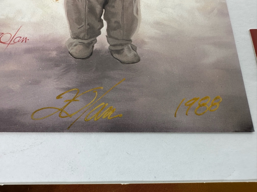 Donald Zolan (1937-2009, American) Seven Hand Signed Limited Edition Christmas Cards [Photo 9]