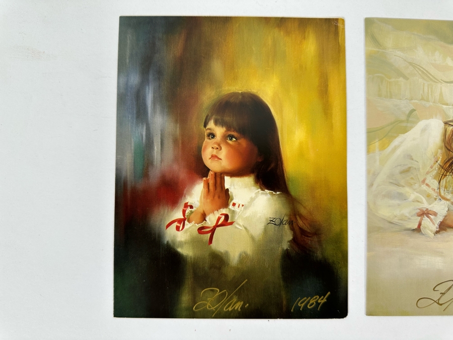 Donald Zolan (1937-2009, American) Seven Hand Signed Limited Edition Christmas Cards [Photo 4]