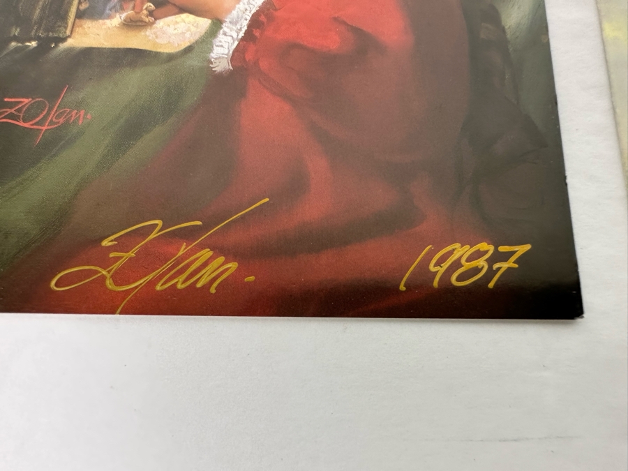 Donald Zolan (1937-2009, American) Seven Hand Signed Limited Edition Christmas Cards [Photo 12]