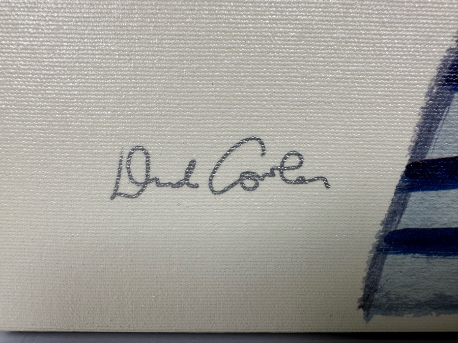 David Cowles (B. 1961, American) Signed Limited Edition Caricature Canvas Print Titled Pablo Picasso 2012 Numbered 217 Of 300 16 X 20 [Photo 8]