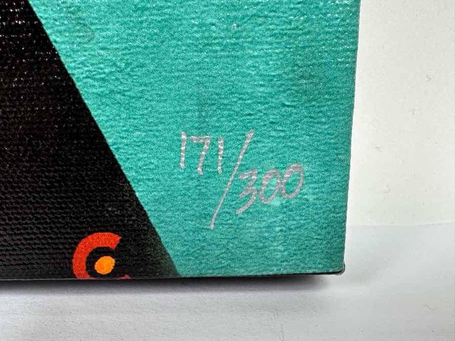 David Cowles (B. 1961, American) Signed Limited Edition Caricature Canvas Print Titled Stevie Wonder 2012 Numbered 171 Of 300 16 X 20 [Photo 8]