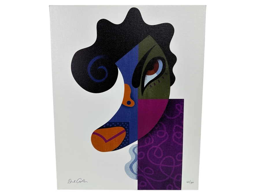 David Cowles (B. 1961, American) Signed Limited Edition Caricature Canvas Print Titled Formerly Prince 2012 Numbered 166 Of 300 16 X 20 [Photo 1]