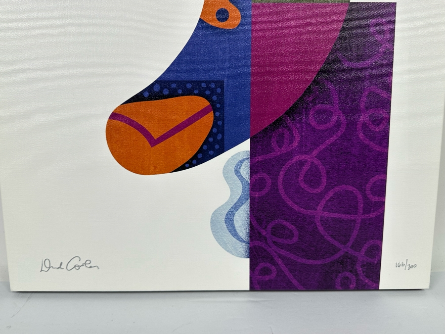 David Cowles (B. 1961, American) Signed Limited Edition Caricature Canvas Print Titled Formerly Prince 2012 Numbered 166 Of 300 16 X 20 [Photo 7]