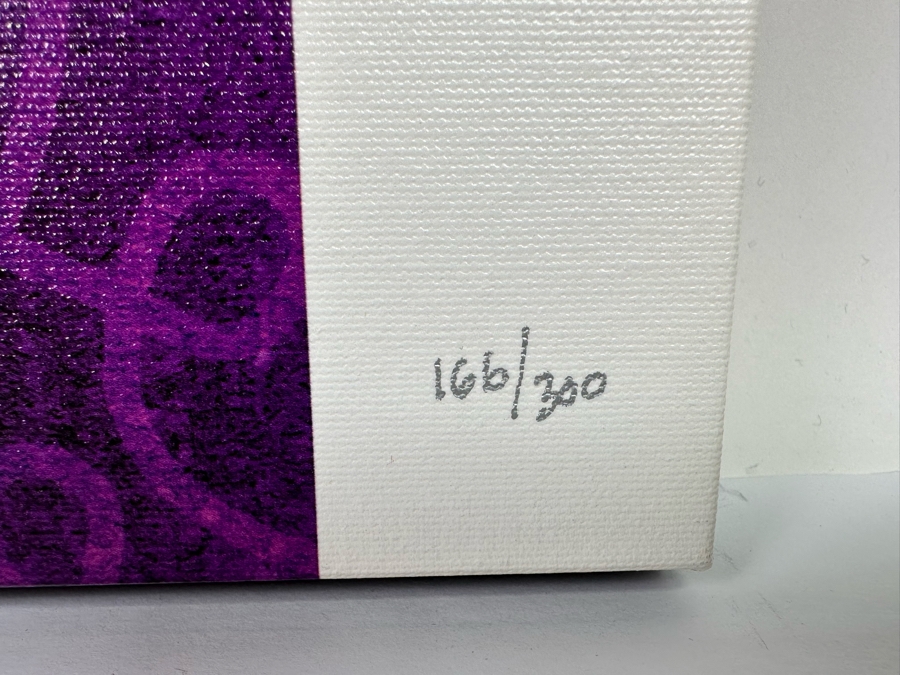 David Cowles (B. 1961, American) Signed Limited Edition Caricature Canvas Print Titled Formerly Prince 2012 Numbered 166 Of 300 16 X 20 [Photo 9]