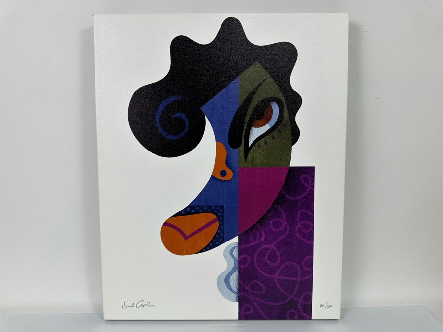 David Cowles (B. 1961, American) Signed Limited Edition Caricature Canvas Print Titled Formerly Prince 2012 Numbered 166 Of 300 16 X 20 [Photo 2]