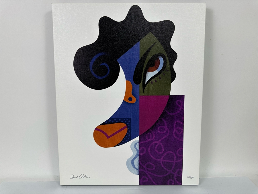 David Cowles (B. 1961, American) Signed Limited Edition Caricature Canvas Print Titled Formerly Prince 2012 Numbered 166 Of 300 16 X 20 [Photo 3]