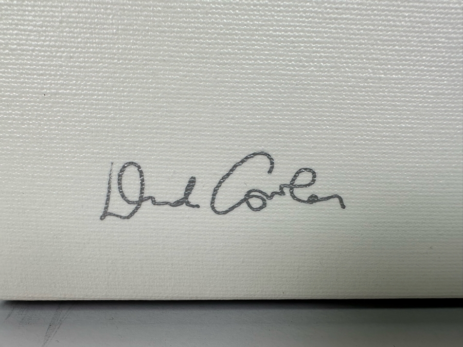 David Cowles (B. 1961, American) Signed Limited Edition Caricature Canvas Print Titled Formerly Prince 2012 Numbered 166 Of 300 16 X 20 [Photo 8]