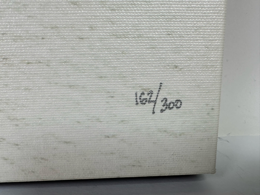 David Cowles (B. 1961, American) Signed Limited Edition Caricature Canvas Print Titled Eric Clapton 2012 Numbered 162 Of 300 16 X 20 [Photo 7]