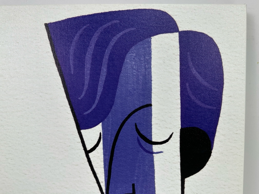 David Cowles (B. 1961, American) Signed Limited Edition Caricature Canvas Print Titled Eric Clapton 2012 Numbered 162 Of 300 16 X 20 [Photo 4]