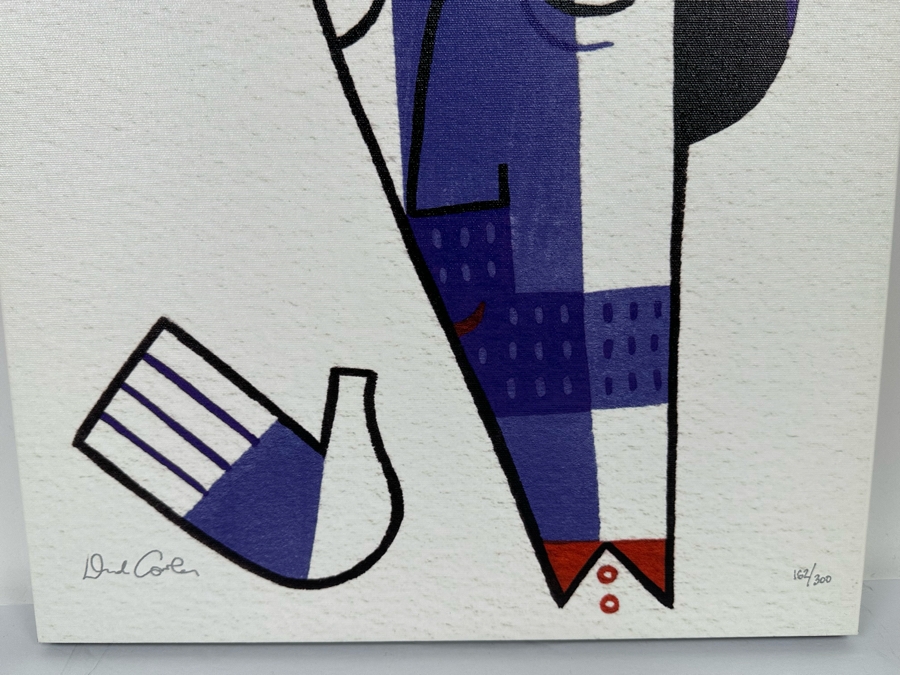 David Cowles (B. 1961, American) Signed Limited Edition Caricature Canvas Print Titled Eric Clapton 2012 Numbered 162 Of 300 16 X 20 [Photo 5]