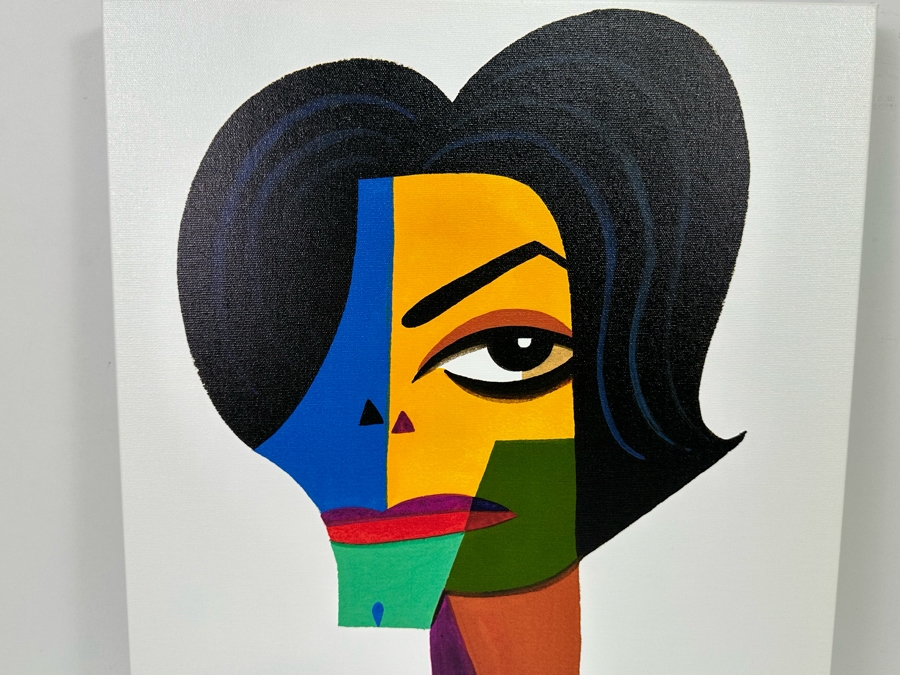 David Cowles (B. 1961, American) Signed Limited Edition Caricature Canvas Print Titled MJ Michael Jackson 2012 Numbered 137 Of 300 16 X 20 [Photo 4]