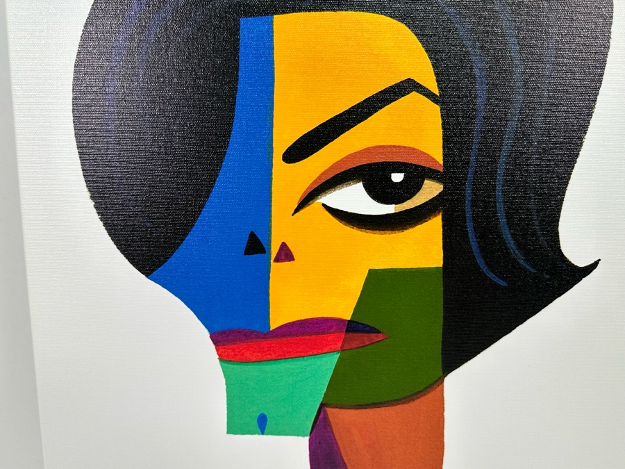 David Cowles (B. 1961, American) Signed Limited Edition Caricature Canvas Print Titled MJ Michael Jackson 2012 Numbered 137 Of 300 16 X 20 [Photo 5]