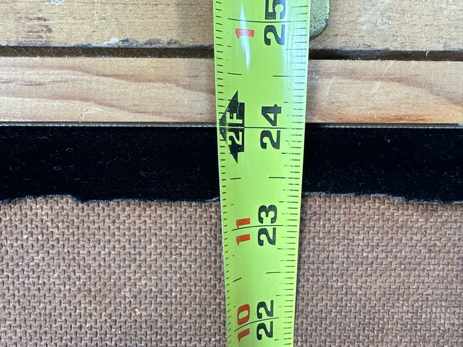 Ralph B. Baker Original Oil Painting On Black Velvet Of A German Shepherd Dog 18 X 24 Framed 25.5 X 32 Dated 1969 [Photo 17]