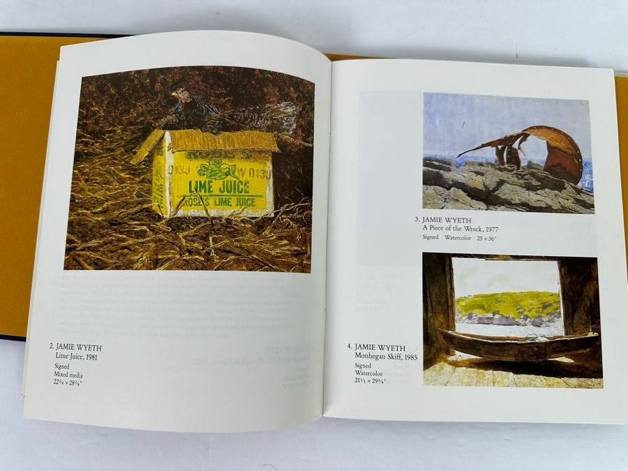 First Printing Hardcover Book Jamie Wyeth 1980 [Photo 5]