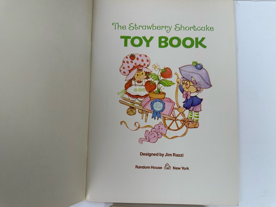 Three First Edition Strawberry Shortcake Books And Sealed Baby's First Cloth Book Meet Strawberry Shortcake And Her Friends - All From 1980 [Photo 7]