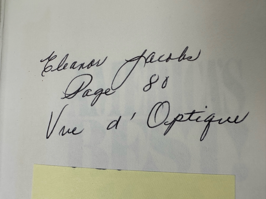 Signed First Edition Hardcover Book America's Best! 100 - An Opinionated Guide To America's Most Charismatic Goods And Services Signed By Eleanor Jacobs Vue D' Optique (Some Of Her Work Is In This Sale) 1980 [Photo 6]