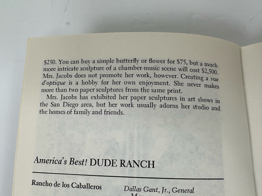 Signed First Edition Hardcover Book America's Best! 100 - An Opinionated Guide To America's Most Charismatic Goods And Services Signed By Eleanor Jacobs Vue D' Optique (Some Of Her Work Is In This Sale) 1980 [Photo 15]