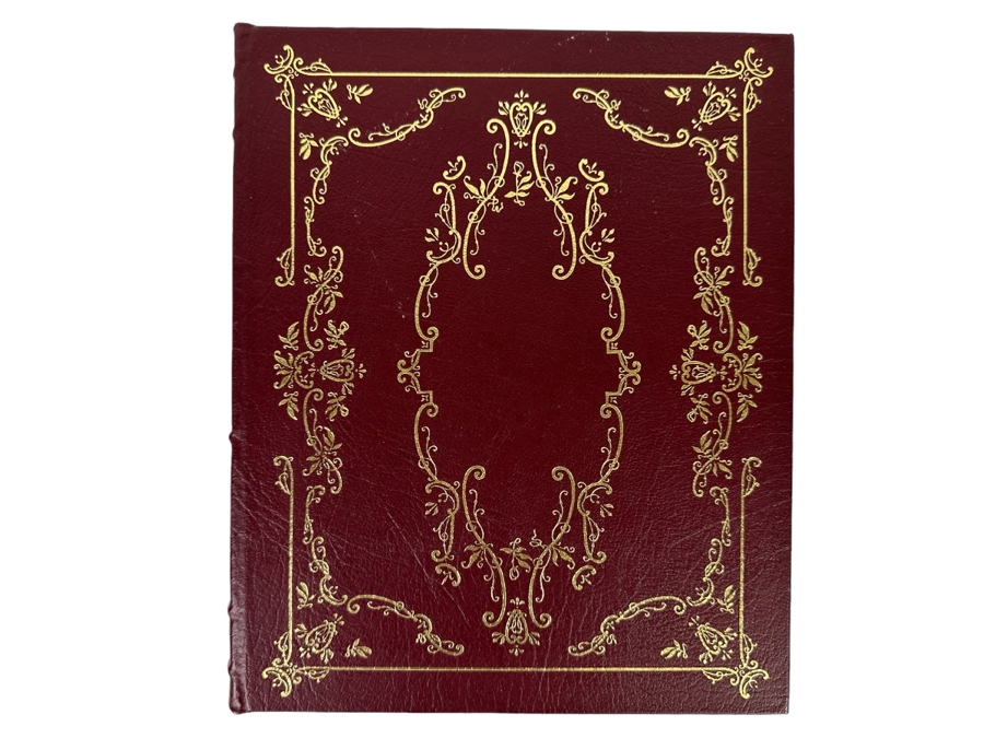 Signed Limited First Edition Leather-Bound Easton Press Hardcover Book A Thousand Days Of Magic Dressing Jacqueline Kennedy For The White House Signed By Oleg Cassini Numbered 944 Of 3,500 [Photo 3]