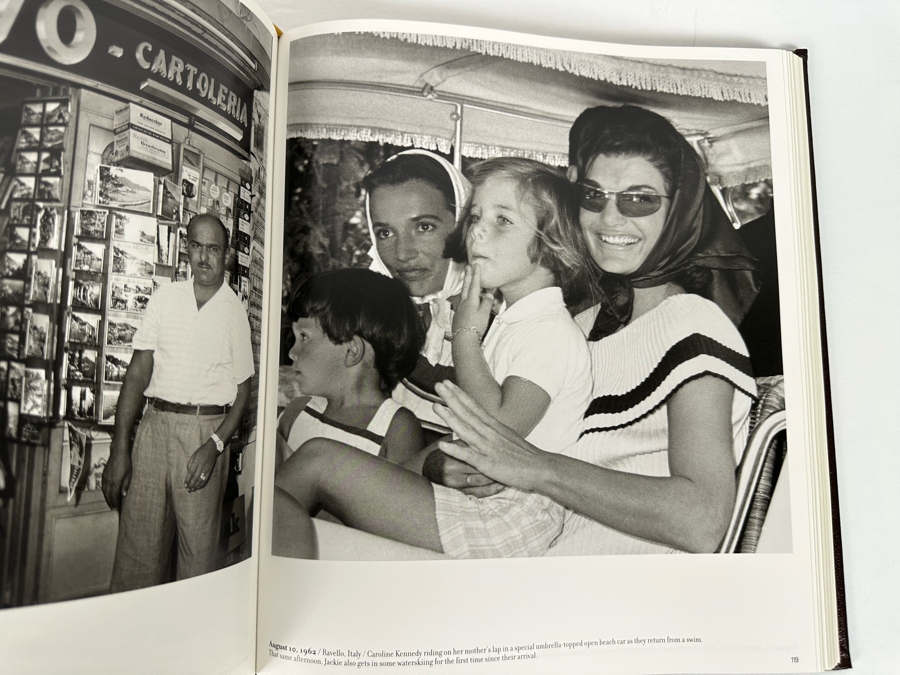 First Edition Leather-Bound Hardcover Easton Press Book Jackie Kennedy: A Life In Pictures By Yann-Brice Dherbier & Pierre-Henri Verlhac 2004 [Photo 18]