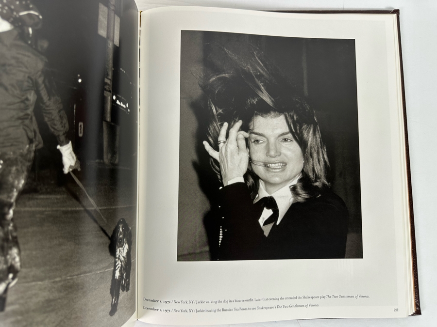 First Edition Leather-Bound Hardcover Easton Press Book Jackie Kennedy: A Life In Pictures By Yann-Brice Dherbier & Pierre-Henri Verlhac 2004 [Photo 12]