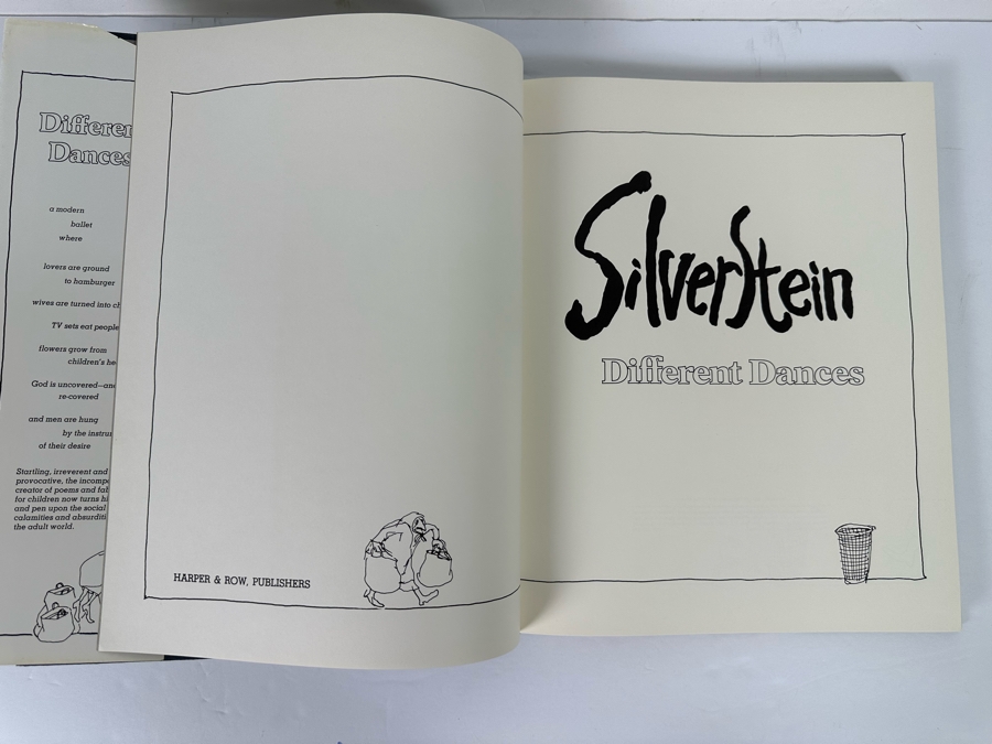 First Edition Hardcover Book Different Dances By Shel Silverstein 1979 [Photo 4]
