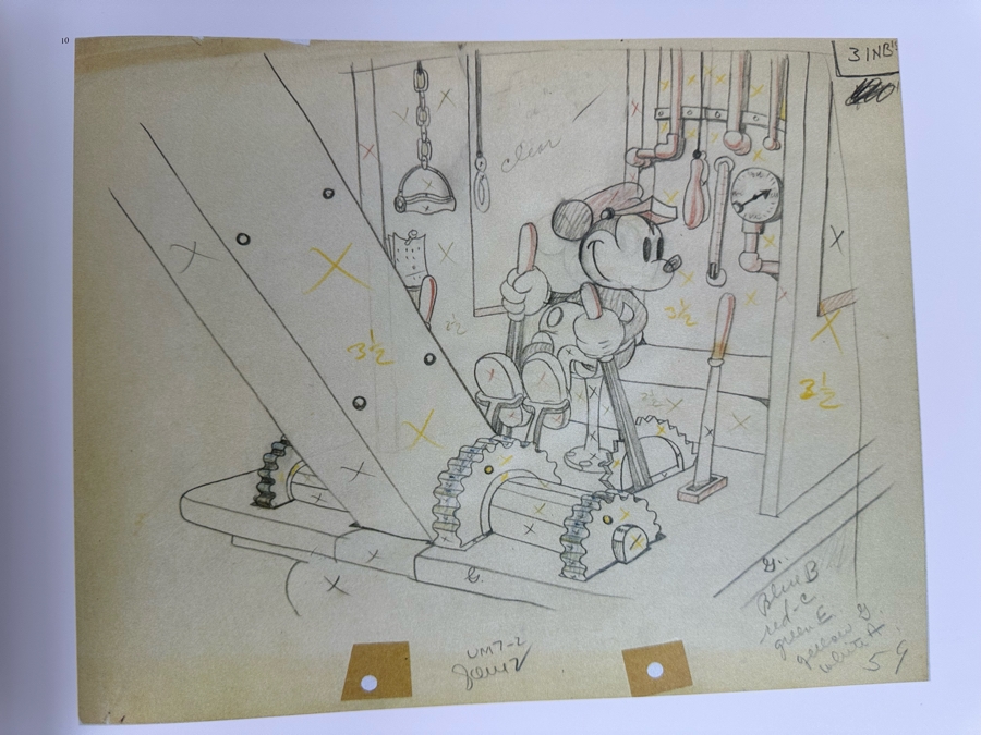 First Edition Hardcover Book Treasures Of Disney Animation Art 1982 [Photo 16]