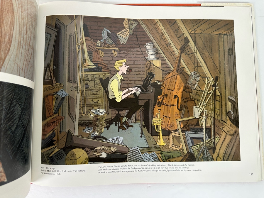 First Edition Hardcover Book Treasures Of Disney Animation Art 1982 [Photo 9]
