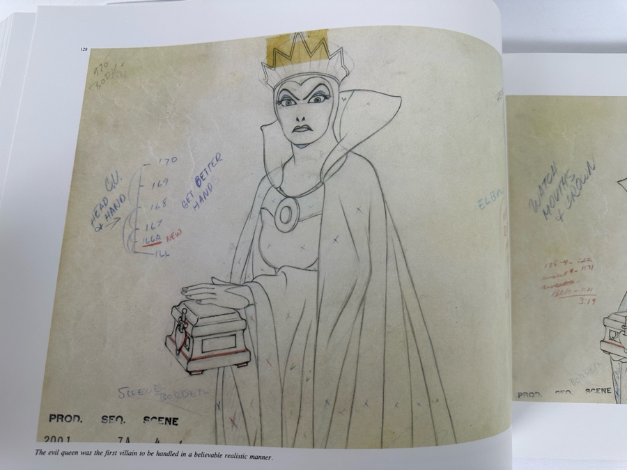First Edition Hardcover Book Treasures Of Disney Animation Art 1982 [Photo 15]