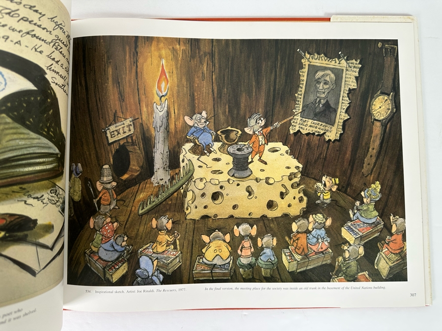 First Edition Hardcover Book Treasures Of Disney Animation Art 1982 [Photo 7]