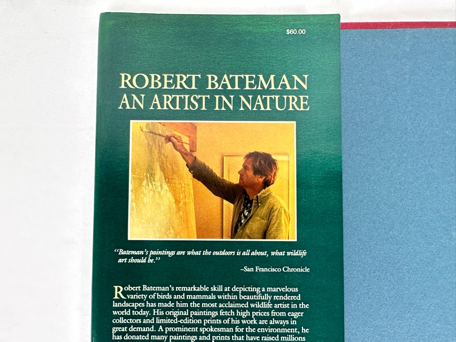Robert Bateman Signed First Edition Hardcover Book 1990 An Artist In Nature [Photo 5]