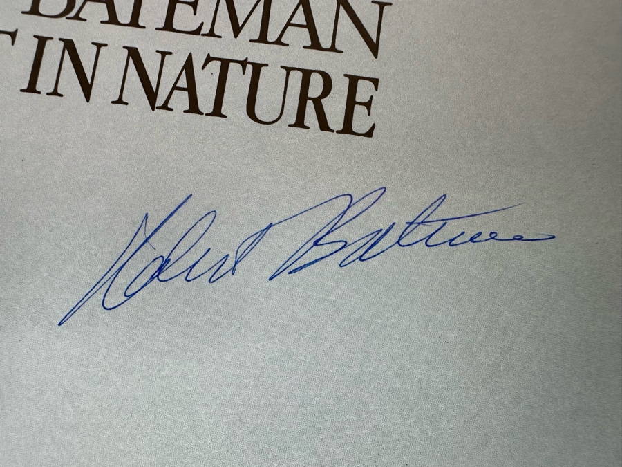 Robert Bateman Signed First Edition Hardcover Book 1990 An Artist In Nature [Photo 7]
