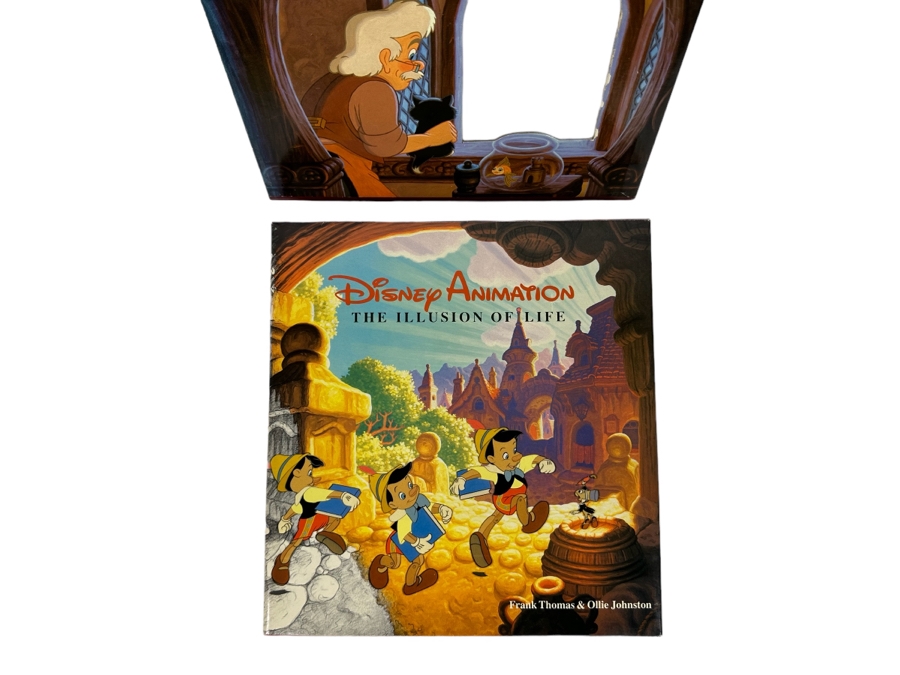 Signed Special First Edition Hardcover Book With Slipcover Disney Animation: The Illusion Of Life Signed By Frank Thomas And Ollie Johnston And Contains Original Film Footage From A Classic Disney Feature 1981 [Photo 3]