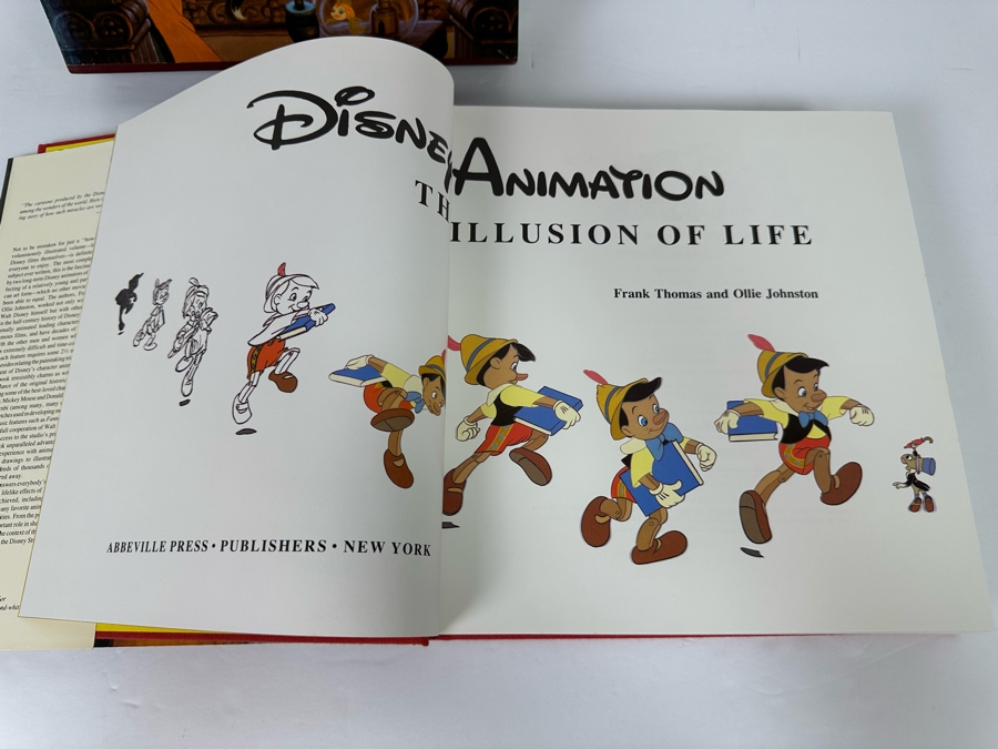 Signed Special First Edition Hardcover Book With Slipcover Disney Animation: The Illusion Of Life Signed By Frank Thomas And Ollie Johnston And Contains Original Film Footage From A Classic Disney Feature 1981 [Photo 29]