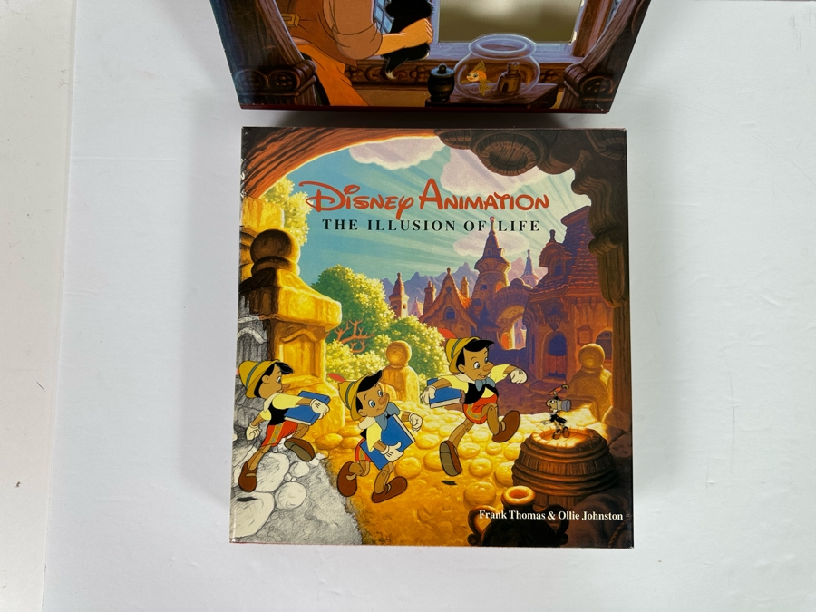 Signed Special First Edition Hardcover Book With Slipcover Disney Animation: The Illusion Of Life Signed By Frank Thomas And Ollie Johnston And Contains Original Film Footage From A Classic Disney Feature 1981 [Photo 10]