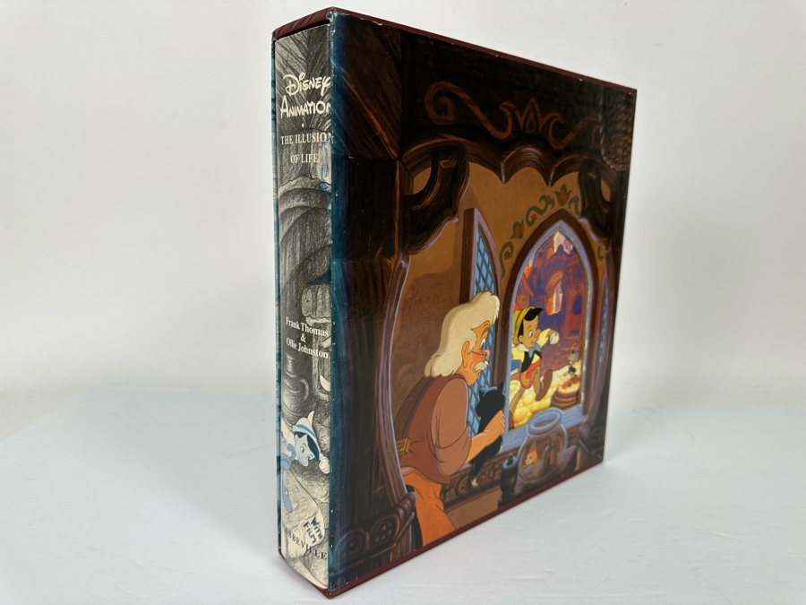 Signed Special First Edition Hardcover Book With Slipcover Disney Animation: The Illusion Of Life Signed By Frank Thomas And Ollie Johnston And Contains Original Film Footage From A Classic Disney Feature 1981 [Photo 5]